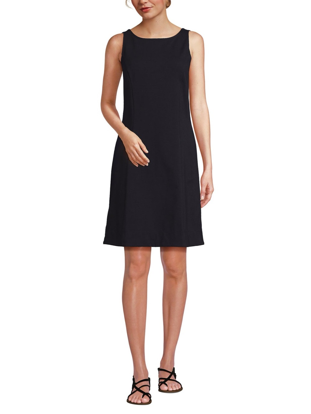 Lands End Sleeveless Shift Dress